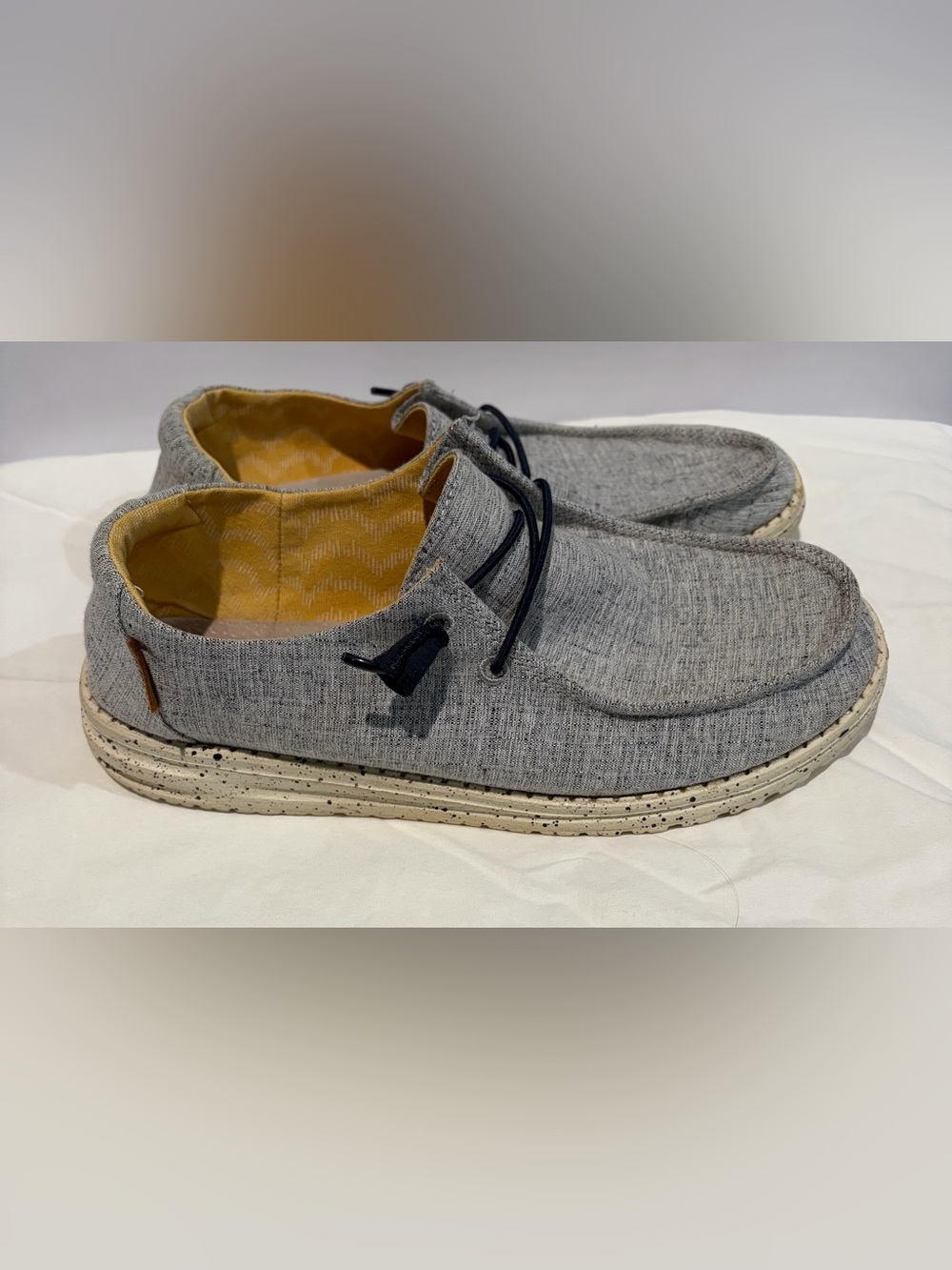 Hey Dude Wendy Chambray Slip On Shoes